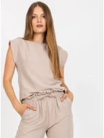 Dámska súprava CA set KMPL 6303.09X béžová