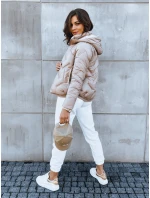 Dámska prešívaná bunda LIDIL beige FashionStreet TY3830