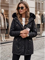 Dámska zimná bunda GODDESS black FashionStreet TY3867