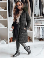 Dámska zimná bunda TRENDNEL obojstranná s kapucňou čierna FashionStreet TY5023