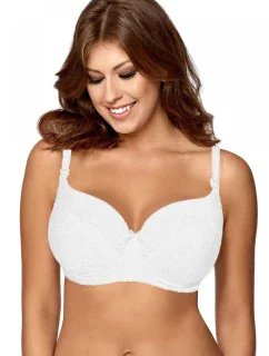 Dámska tehotenská podprsenka 925/4 biela - AVA