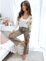 Dámsky sveter LEMON light beige FashionStreet MY1916