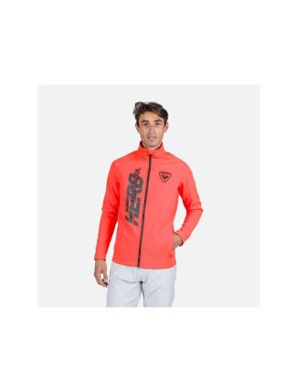 Rossignol New Hero Classique Clim Mikina červená Rossignol New Hero Classique Clim Mikina červená