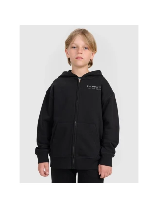 Chlapčenská mikina s kapucňou 4F 4FJRAW25TSWSM2346-20S