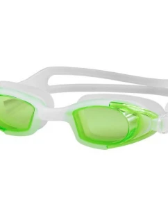 Bielo-zelené plavecké okuliare Aqua-Speed Marea