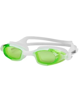 Bielo-zelené plavecké okuliare Aqua-Speed Marea