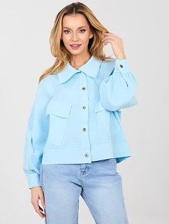 IT KR bunda FL10071.50 svetlo modrá