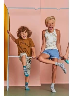 Chlapčenské vzorované ponožky Wola U24.P01;W24.P01 21-26 Chlapčenské vzorované ponožky Wola U24.P01;W24.P01 21-26