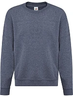 Fruit of the Loom Classic Kids Set-In Sweat Detská mikina 16.2041 vintage heather navy
