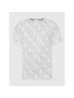 Pánske tričko - NM2135E - V7D Sivá - Calvin Klein