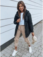 Dámska bunda RIVERS black FashionStreet TY2988