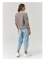 Zapínanie svetra model 223257 Makadamia