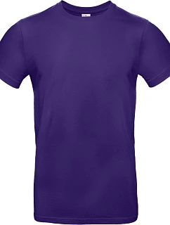 B&C #E190 Tričko z hrubej bavlny 01.003T radiant purple