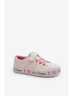 Trampki Dziewczęce Lee Cooper LCW-24-02-2159 Białe
