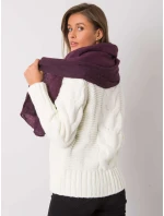 Šál AT SZ 3899.91 fialový