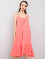 Šaty TW SK BI 81961.98 koralov Šaty TW SK BI 81961.98 koralov