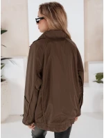 Dámska prechodná bunda ORLANDO hnedá FashionStreet TY3610