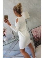 Šaty s potlačou Dream ecru