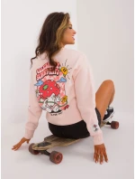 Blúzka D10600T02568D svetlo ružová