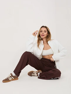 Tepláky RV DR A1239.98 tmavohnedé