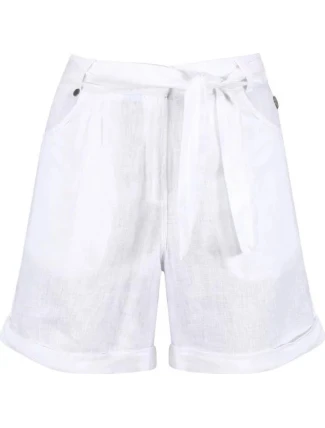 Dámske šortky RWJ200 Samarah biele - Regatta Dámske šortky RWJ200 Samarah biele - Regatta