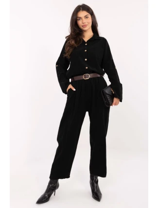 Šnúrové nohavice model 220821 Taliansko Moda