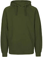 Neutral O 63101 Pánska mikina s kapucňou z bio bavlny 77.6311 military Neutral O 63101 Pánska mikina s kapucňou z bio bavlny 77.6311 military