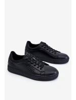 Męskie Buty Sportowe Memory Foam Big Star LL174194 Czarne