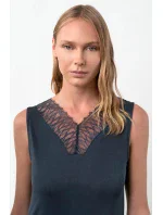 Dámska nočná košeľa Lutecia 18182 tmavo modrá - Vamp