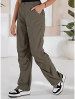 Dámske padákové nohavice MORAT khaki FashionStreet UY1664
