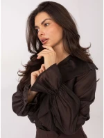 Košeľa IT KS 28883.80 tmavohnedá