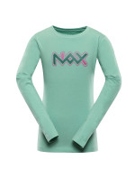 Detské bavlnené tričko nax NAX PRALANO aloe green