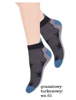 Dámske členkové ponožky Steven art.050