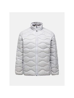 Pánska péřová bunda PEAK PERFORMANCE M Helium Down Jacket, sivá