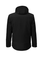 Vertex pánska zimná softshellová bunda čierna