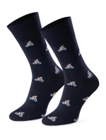 Ponožky k obleku - so vzorom 056