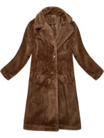 Dámsky kabát z ovčej kože J Style camel (11Z8157)