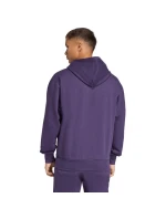 Pánska mikina adidas Essentials Feelcozy purple JX5661 pánske farby