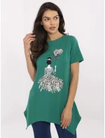 Blúzka CLM BZ 1702.89 zelená