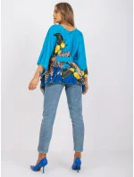 Blúzka DHJ BZ 15735B.13 modrá