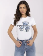 Tričko NM TS JX 09328.65P bielo-modré Tričko NM TS JX 09328.65P bielo-modré