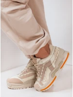 Dámske tenisky na platforme STREETLY beige FashionStreet ZY0596