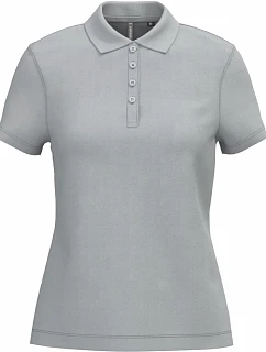 Kariban K 255 Dámske polo tričko z piké 20.K255 snehovo šedé