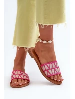 Dámske ploché papuče Fuchsia Traivea
