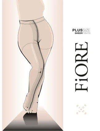 Pančuchy Fiore C 5120 Sheer Plus veľkosť 5-XL