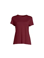CASALL Soft Texture Tee červená spoločenská košeľa CASALL Soft Texture Tee červená spoločenská košeľa