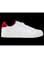 Tenisky K-swiss LOZAN KLUB LTH WHITE/MARS RED/SNOW WHITE-M (07263-113-M)