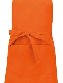 Kariban K 885 Zásterka s náprsenkou 20.K885 oranžová
