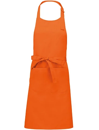 Kariban K 885 Zásterka s náprsenkou 20.K885 oranžová