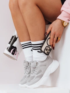 Dámske sivé tenisky RISNA FashionStreet ZY0109